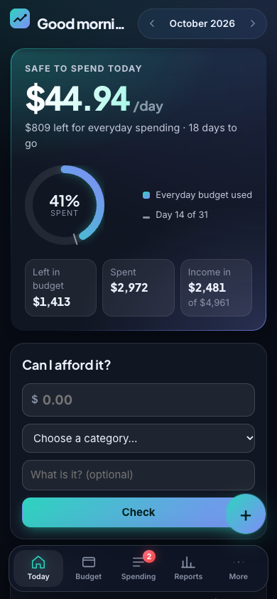 Budget AI on a phone